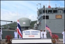 แผนกดุริยางค์ กองกิจการพิเศษ ฐานทัพเรือสงขลา บรรเลงในงาน CLOSING CEREMONY SEAEX THAMAL 62/2016